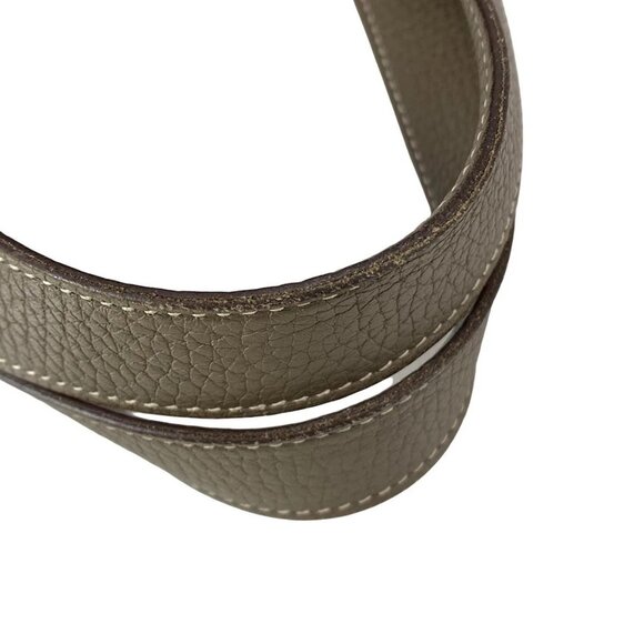 Auth HERMES Picotin Lock MM Etoupe Taurillon Clemence Y Handbag - Picture 8 of 16